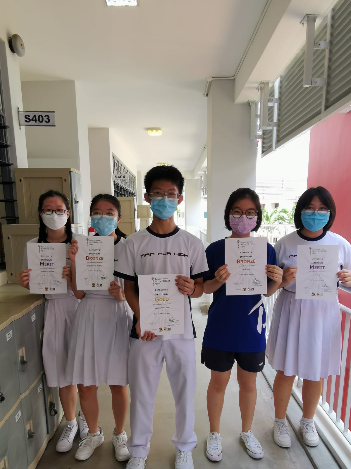 Congratulations to our ACJC International Biomedical Quiz Winners!